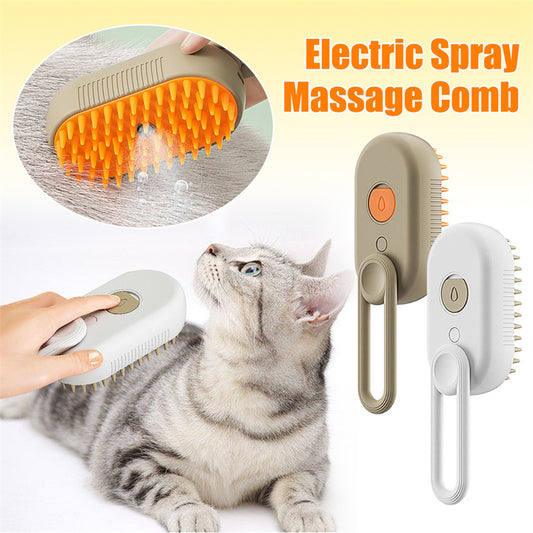 3-in-1 Electric Steam Pet Brush – Hair Removal & Massage Comb
global-swanky 1