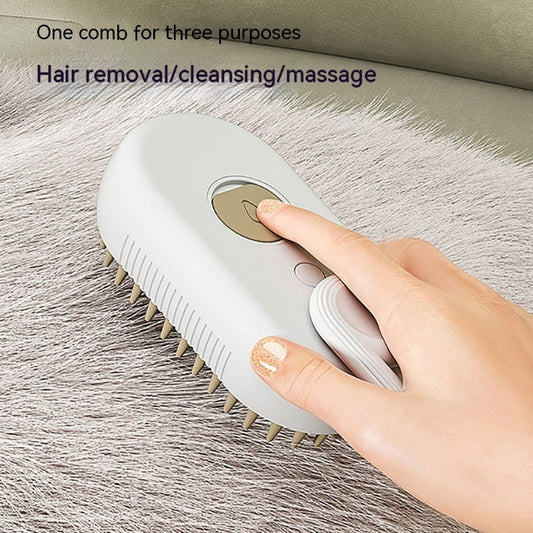 3-in-1 Electric Steam Pet Brush – Hair Removal & Massage Comb
global-swanky 2
