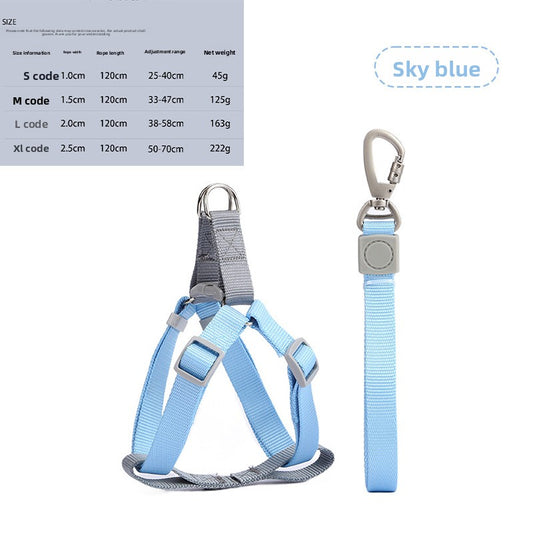 Adjustable Dog Harness Leash with Anti-Pull Comfort Fit Now