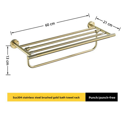 304 Stainless Steel Bathroom Towel Rack