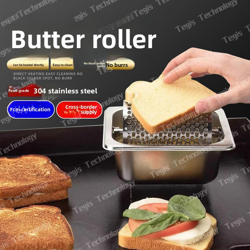 304 stainless steel butter roller