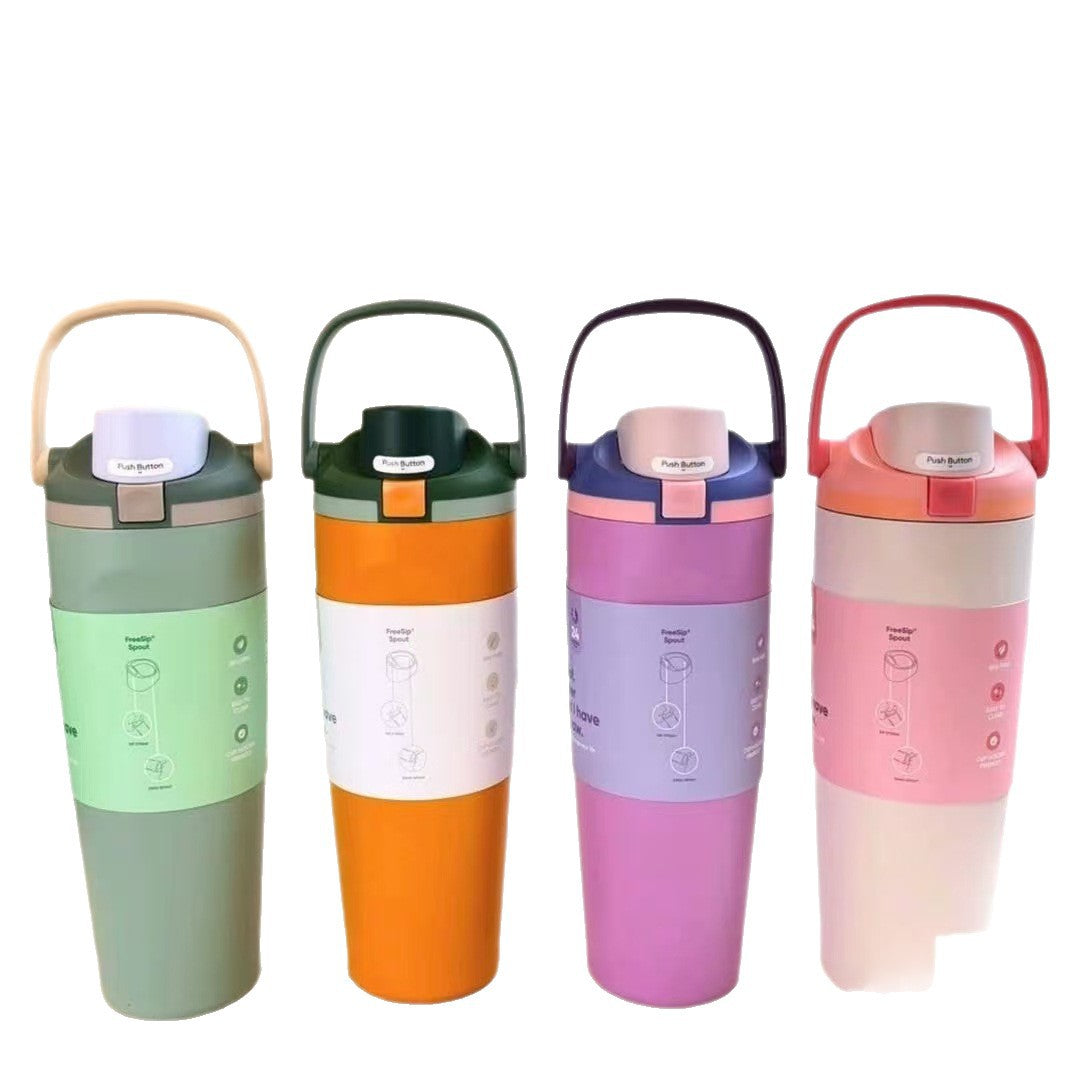 304 stainless steel cup with lock