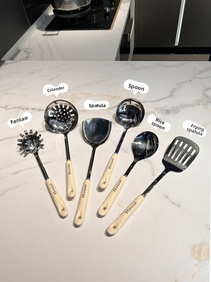 304 Stainless Steel Kitchen Utensil Set 7-Piece