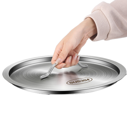 304 stainless steel soup pot lid