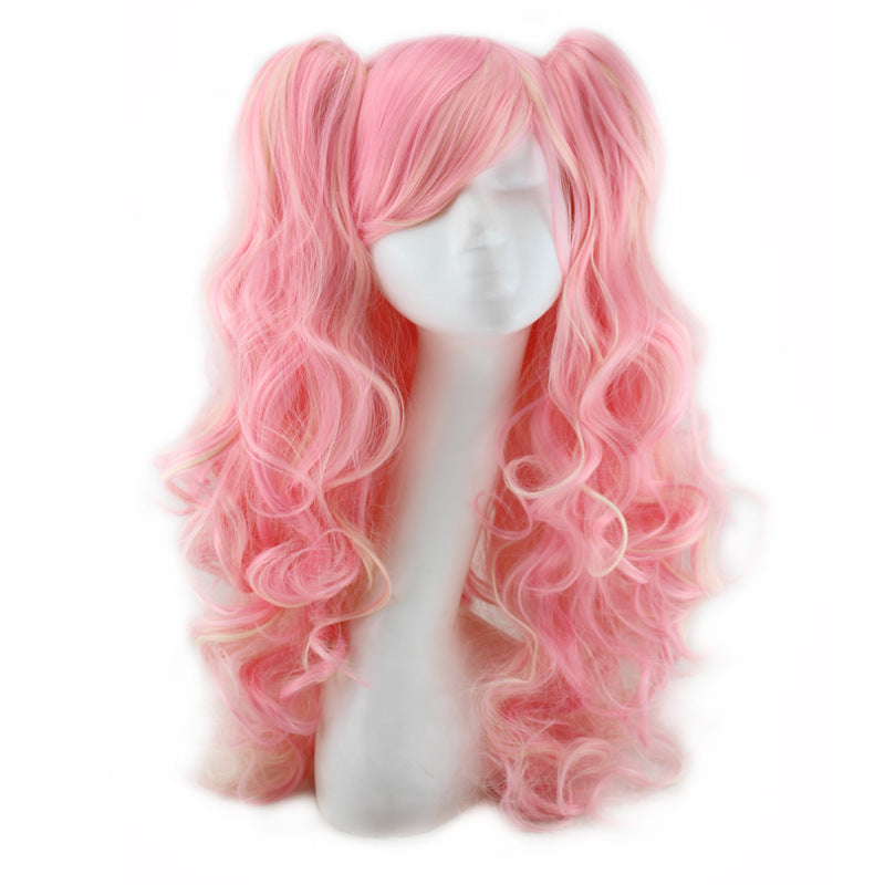 Colorful Long Curly Wigs - Vibrant Shades & Natural Look