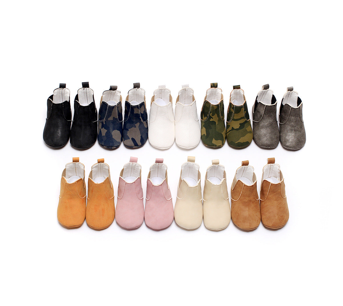 Baby Xie Shoes Toddler Shoes Elastic PU Soft Shoes for Kids