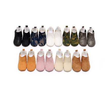 Baby Xie Shoes Toddler Shoes Elastic PU Soft Shoes for Kids
