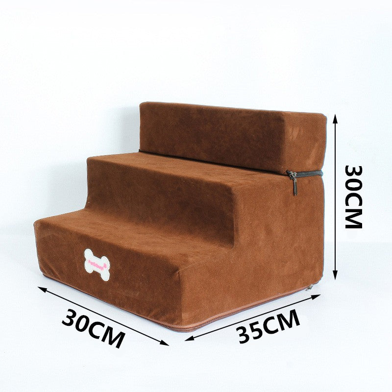 Buy For Pet Bed Stairs for Cats and Dogs Safe Climbing Steps.