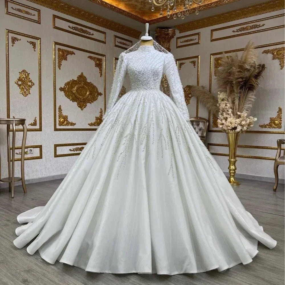 Wedding Dress – Bride Owner Trailing Pettiskirt  Bridal Style