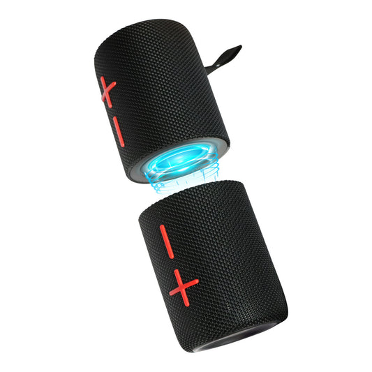 Magnetic Bluetooth Speaker with LED Light and Wireless Sound