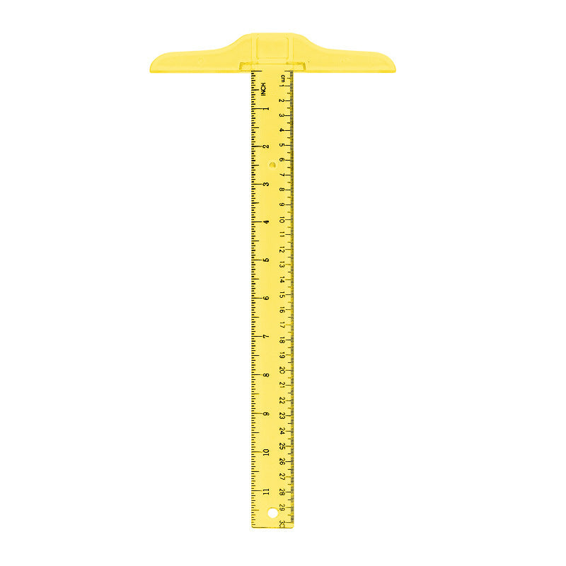 30cm double-scale T-shaped right-angle ruler