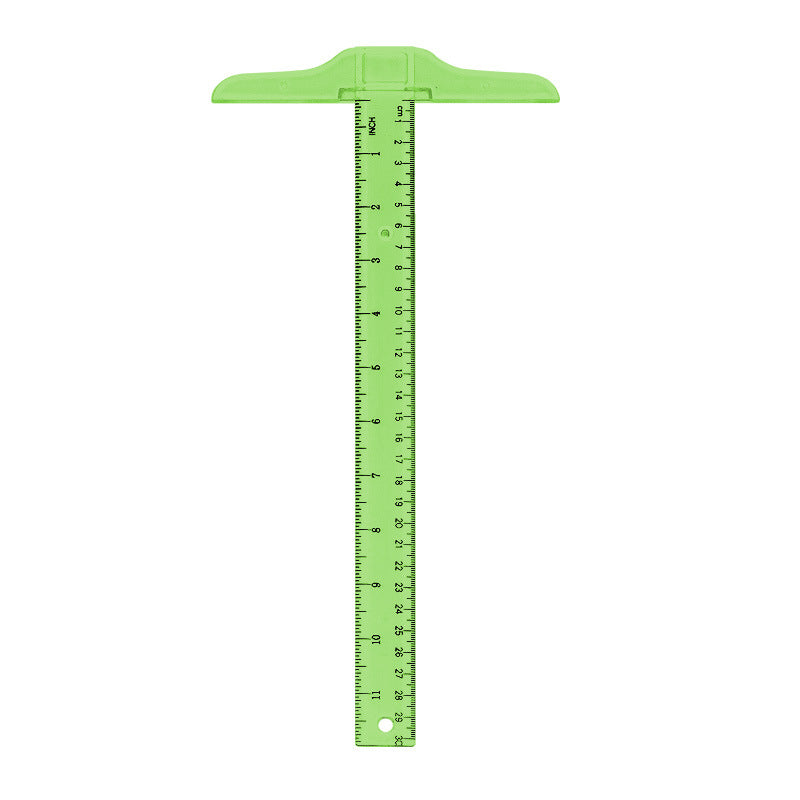 30cm double-scale T-shaped right-angle ruler