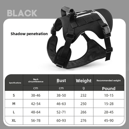 Tactical Reflective Dog Harness for Dogs Daily Walking Fit