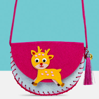 Cartoon Non-Woven Wallet – Kids DIY Kindergarten Craft Kit