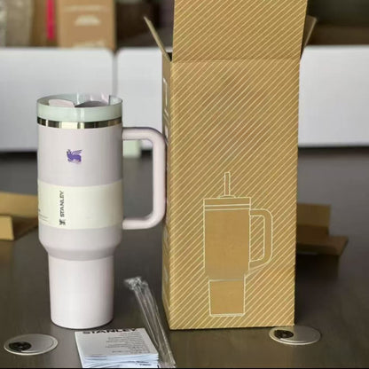 Stainless Steel Insulated Tumbler with Handle