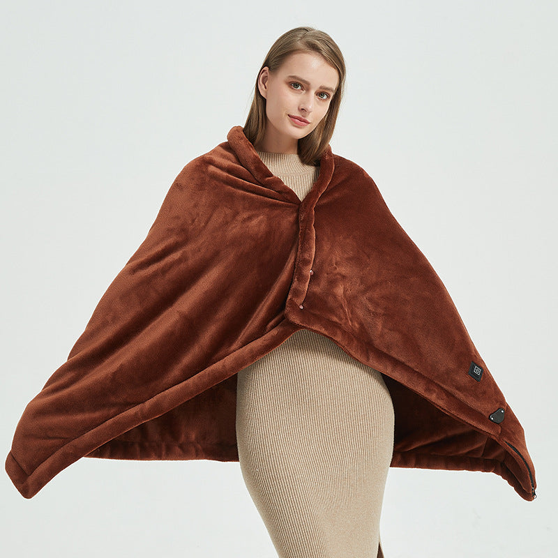 USB Heated Blanket Soft Warm Design with Adjustable Heat