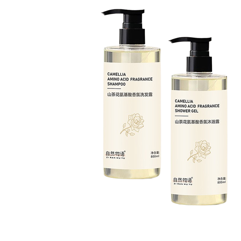 Camellia Fragrance Shampoo and Body Wash for Daily Care Use