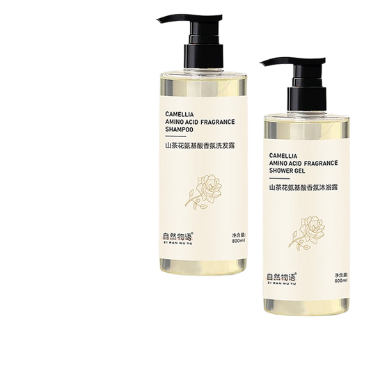 Camellia Fragrance Shampoo and Body Wash for Daily Care Use