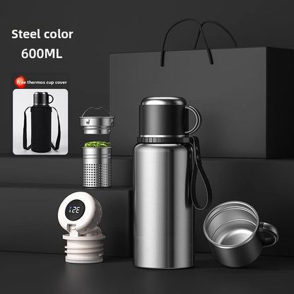 316 Stainless Steel Insulated Water Bottle with Temperature Display