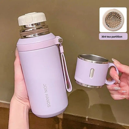 316 Stainless Steel Large-Capacity Water Bottle