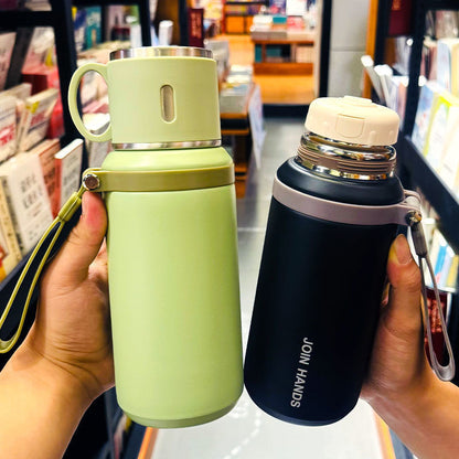 316 Stainless Steel Large-Capacity Water Bottle