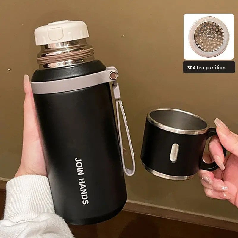 316 Stainless Steel Large-Capacity Water Bottle