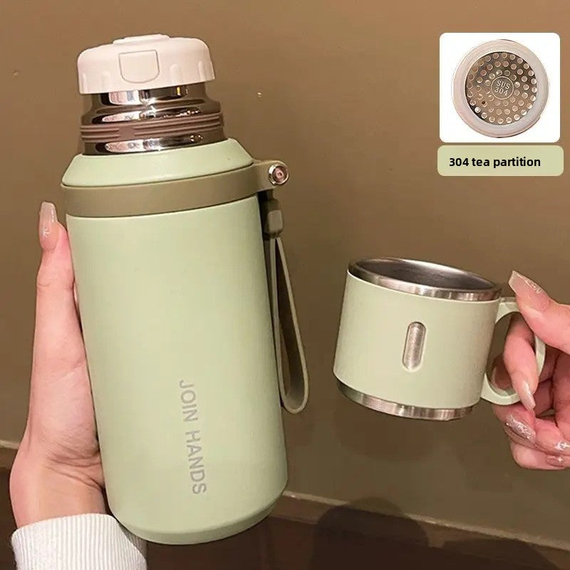 316 Stainless Steel Large-Capacity Water Bottle
