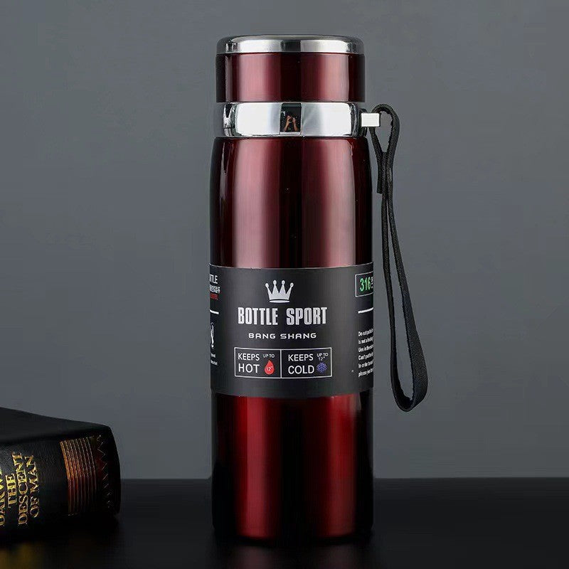 316 Stainless Steel Thermos Cup with Tea Infuser