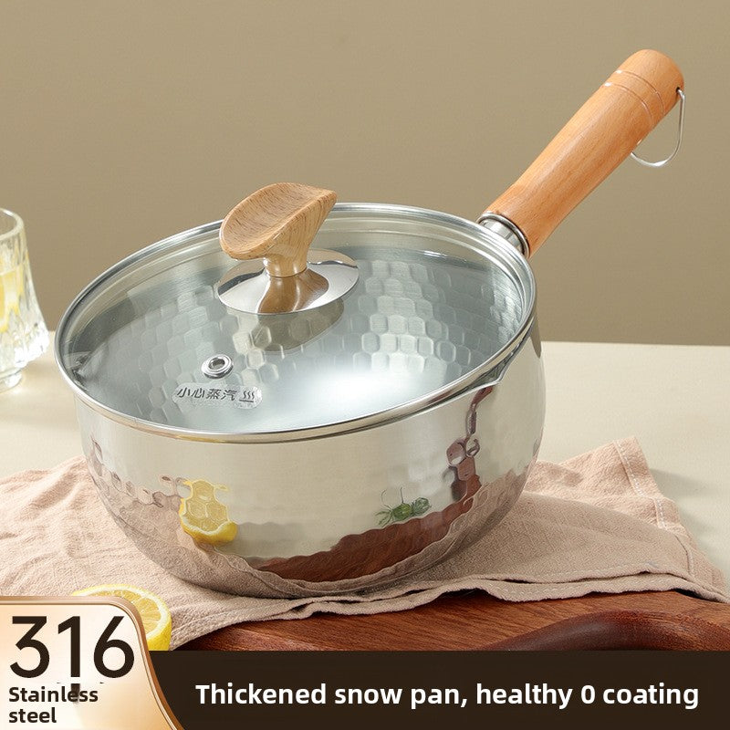 316 Stainless Steel Thick Milk Pan