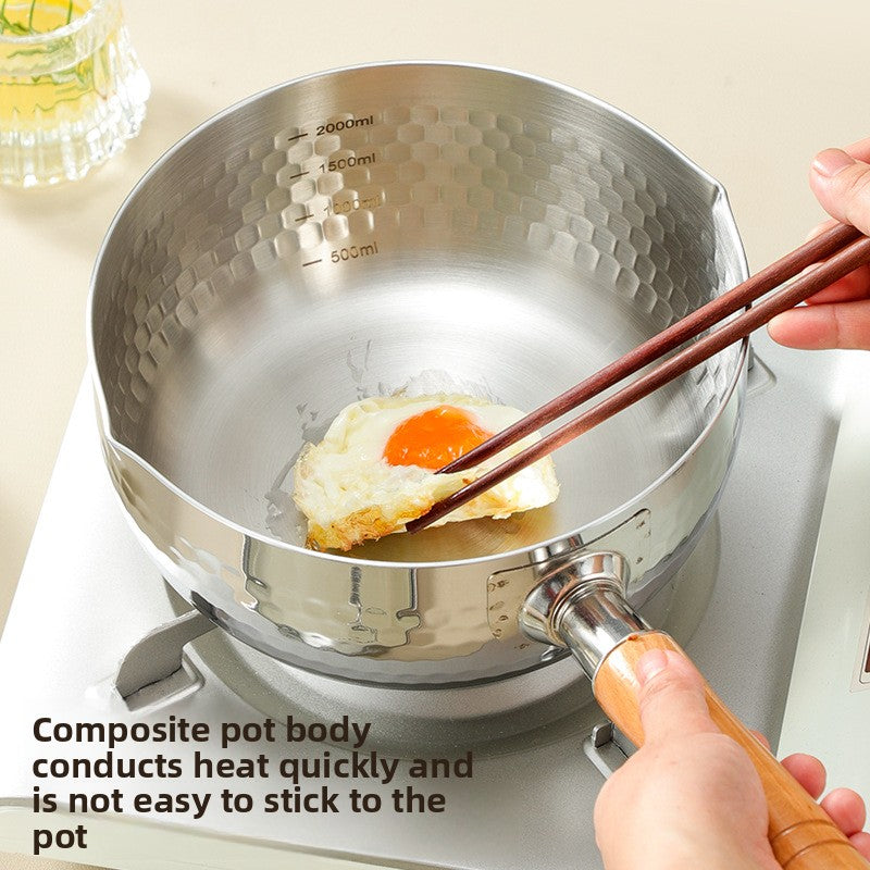 316 Stainless Steel Thick Milk Pan
