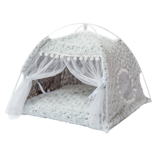 Buy Semi-Enclosed Pet Bed – Cozy Sleeping Space for Dogs & Cats
