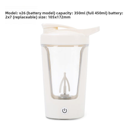 Electric Protein Shaker Cup with Mixing Function Smooth Mix