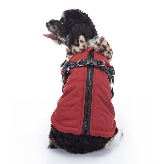 Winter Cashmere Pet Jacket Cozy and Warm Clothes for Pets