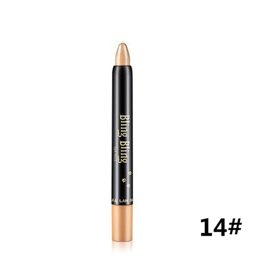 Pearlescent Silkworm Eyeshadow Pen Long-Lasting Shiny Gel