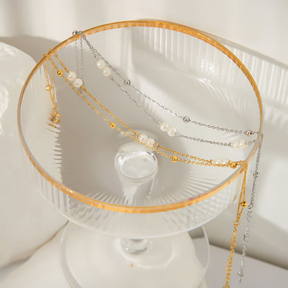 Buy Women’s Double-Layer Creative Beaded Anklet for Style