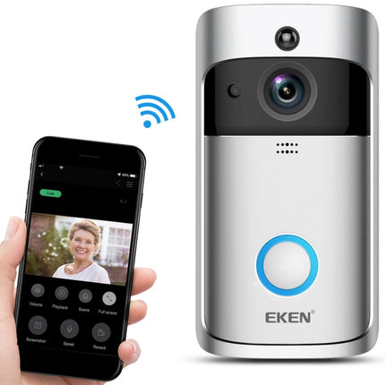 Buy Smart Wi-Fi Video Doorbell – HD Security & Two-Way Audio