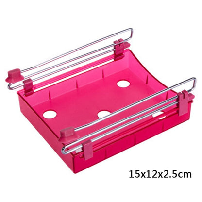 Hanging Plastic Refrigerator Storage Rack Kitchen Organizer