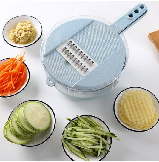 Buy 8 In 1 Mandoline Vegetable Slicer with Peeler & Grater Pro