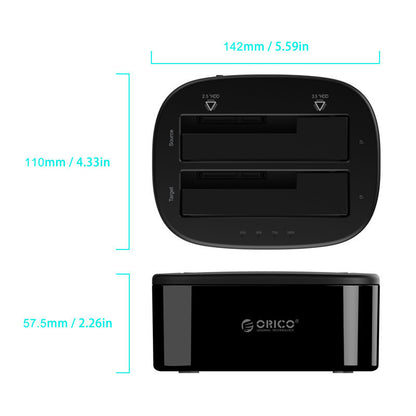 Mobile Hard Disk Holder Box with Offline Backup Notebook Tool