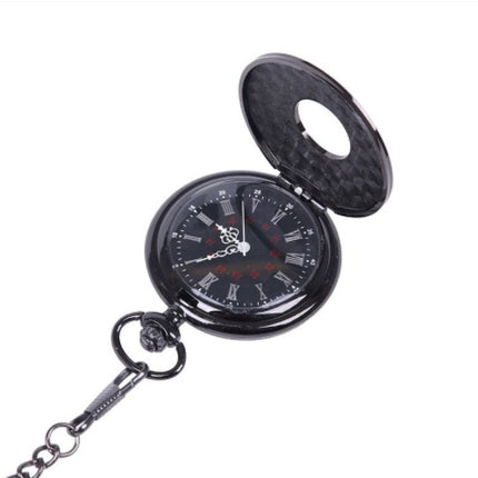 Roman Engraved Lace Pocket Watch with Elegant Vintage Finish