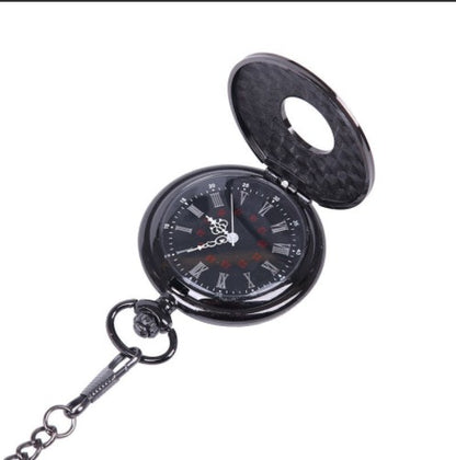 Roman Engraved Lace Pocket Watch with Elegant Vintage Finish
