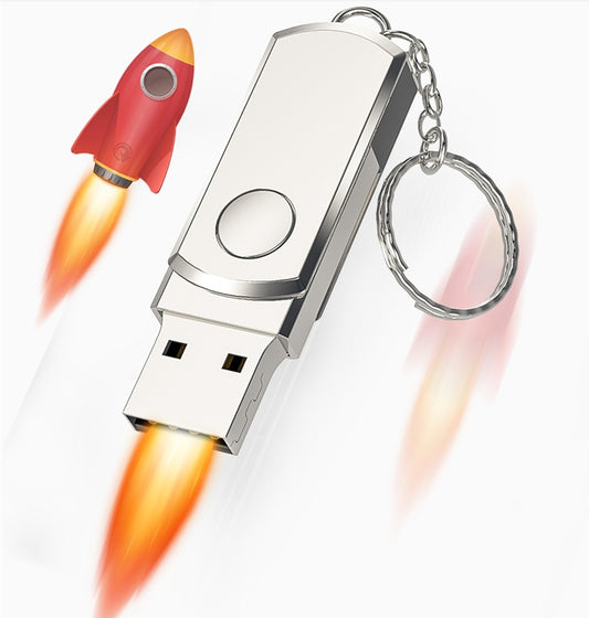 Compatible with Apple Metal USB Flash Drive – High Capacity