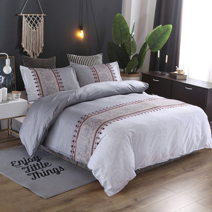 Simple Plain Bedding Comfortable and Durable for Everyday Use