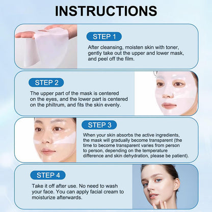 Face Mask for Shrink Pores Moisturizing Brightening Skin Care