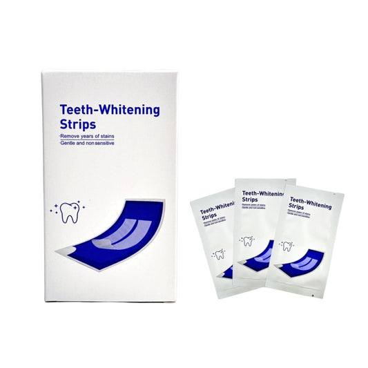 Teeth Whitening Strips with Enamel Repair Dental Care Kit