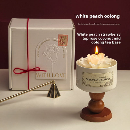 Floral Aromatherapy Candles for Relaxing Home Fragrance