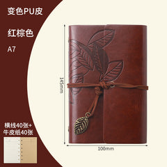 A7 Red Brown Horizontal Line