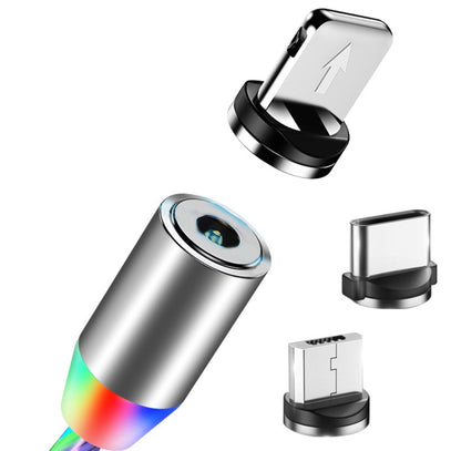 Buy Magnetic Streamer Flowing Light Data Cable for iPhone Type-C