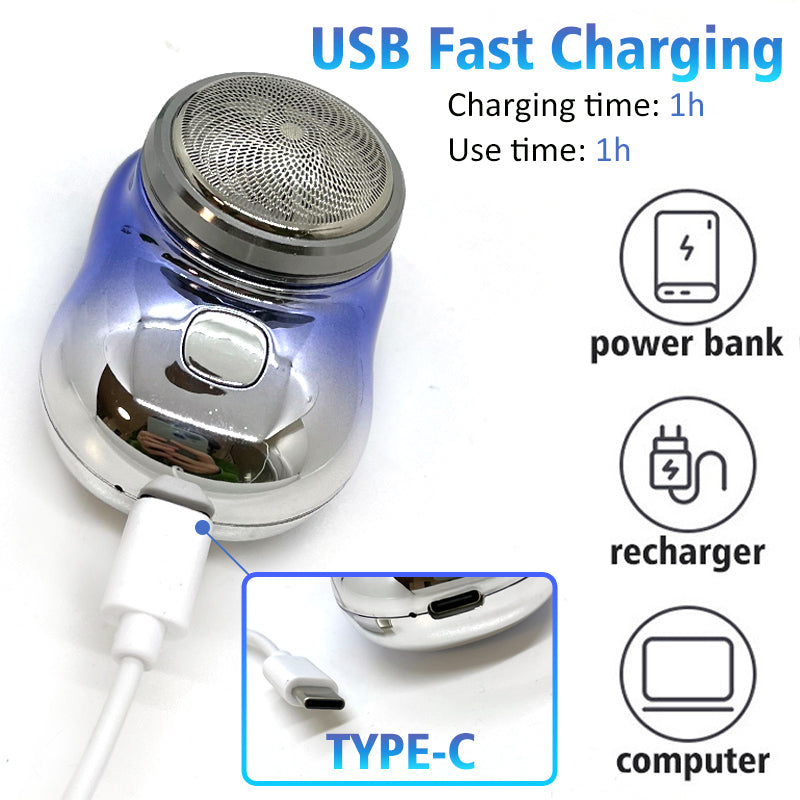 Buy Mini Portable Face Cordless Shaver USB Rechargeable Electric
