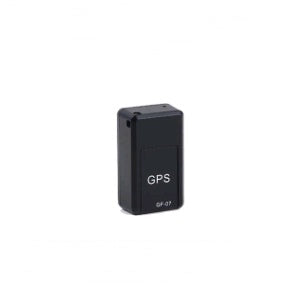 GF-07 Mini GPS Tracker, Magnetic Mini GPS Real Time Long Standby Tracking Device for Vehicle Car Person Dog Pet(Size:About 42 * 25 * 20mm)(Black)